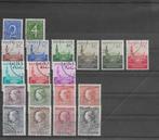 Nederland 1950-77, NVPH D25 t/m D43, Gestempeld., Postzegels en Munten, Postzegels | Nederland, Verzenden, Na 1940, Gestempeld