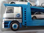 Herpa Mercedes Actros autotransporter jubileumuitgave 50jr, Hobby en Vrije tijd, Modelauto's | 1:87, Ophalen of Verzenden, Zo goed als nieuw