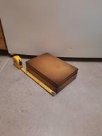 Vintage retro scheren Scheerkist scheerdoos baardkist, Antiek en Kunst, Curiosa en Brocante, Ophalen of Verzenden