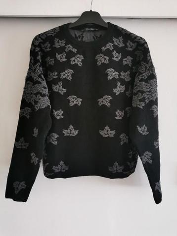 ZARA trui met blaadjes mt. S/M  beschikbaar voor biedingen