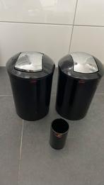 Spirella prullenbakjes + tandenborstelhouder, Ophalen of Verzenden, Zo goed als nieuw, Minder dan 50 cm