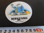 sticker MUSTANG  Jeans & Jackets  Robot, Ophalen, Zo goed als nieuw, Sticker