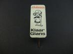 Johnson - Klaar Glans ( schoonmaakmiddel) speldje, Verzamelen, Speldjes, Pins en Buttons, Verzenden, Gebruikt, Overige onderwerpen