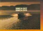 Simca 1307 en 1308 of 1309 brochure/auto folder '76 '79, Verzenden, Zo goed als nieuw, Overige merken
