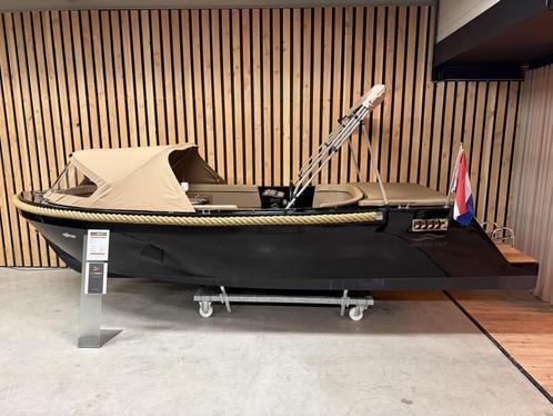 MEERSLOEP 600 EXCLUSIVE 'HONDA 50PK' CARBON Audio! LED Bj'25, Watersport en Boten, Sloepen, Nieuw, 50 tot 70 pk, 6 meter of meer