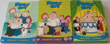 Dvd *** FAMILY GUY *** Seizoen 2 + 3 + 5 beschikbaar voor biedingen