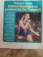 Emma Heesters bij de Toppers - Artikel Knipsel, Ophalen of Verzenden, 1980 tot heden, Nederland, Knipsel(s)