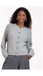 Studio Anneloes Kaya kerst lurex vest kleur grijs mt M, Kleding | Dames, Truien en Vesten, Maat 38/40 (M), Studio Anneloes, Ophalen of Verzenden