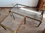 Vintage Salontafelset., Ophalen, Gebruikt, Minder dan 50 cm, Rechthoekig