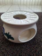 Boerenbont theelicht, Overige typen, Ophalen of Verzenden, Zo goed als nieuw, Aardewerk