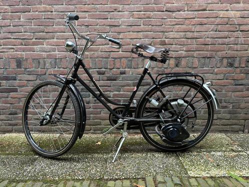 Cyclemaster fiets met hulpmotor, met snorfietskenteken, Fietsen en Brommers, Brommers | Oldtimers, Overige merken, Maximaal 25 km/u