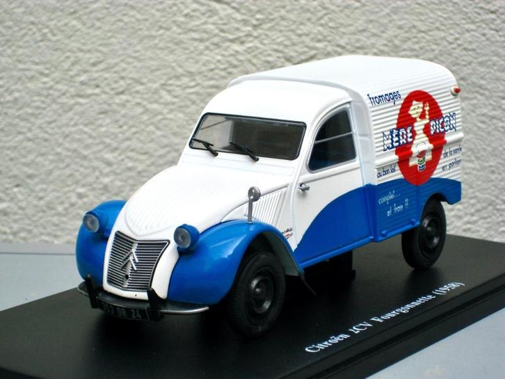 Citroen 2CV AZU besteleend 1958 Mère Picon Altaya 1:24, Hobby en Vrije tijd, Modelauto's | 1:43, Nieuw, Auto, Overige merken, Ophalen of Verzenden
