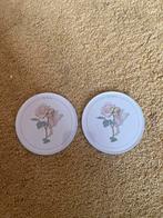 Onderzetters Flower Fairies - De Roos, Huis en Inrichting, Ophalen of Verzenden, Zo goed als nieuw, Glas of Kopje