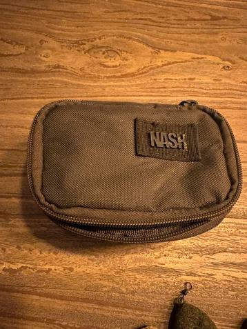 Nash loodtasje incl 25x lood div grammen beschikbaar voor biedingen