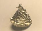 Metalen DE ERWTENMAN 's-Hertogenbosch (Leg. Figuur) Speld., Verzamelen, Verzenden, Zo goed als nieuw, Figuurtje, Speldje of Pin