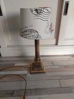Herda tafellamp Hollywood regency stijl brons jaren 70/80, Ophalen of Verzenden, Zo goed als nieuw, Minder dan 50 cm