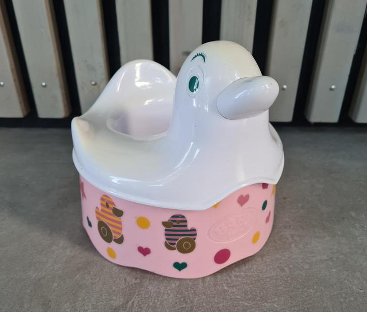 Baby Born Interactief potje, Kinderen en Baby's, Speelgoed | Poppen, Gebruikt, Overige typen, Ophalen of Verzenden