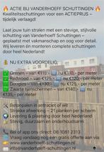 Hout-beton schutting vanaf €110,- pm  inclusief montage, Tuin en Terras, Schuttingen, Ophalen, 1 tot 2 meter, 6 meter of meer