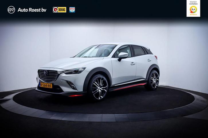 Mazda CX-3 2.0 SkyActiv-G 120 SkyLease+ FULL LED | HEAD UP |, Auto's, Mazda, Bedrijf, Te koop, CX-3, ABS, Achteruitrijcamera, Airbags