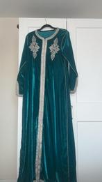 Prachtige groene kaftan maat m, Maat 38/40 (M), Galajurk, Ophalen of Verzenden, Zo goed als nieuw