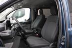 Ford Transit Custom 2.0 TDci L2 H1 DC Limited Automaat Airco, Auto's, Gebruikt, Euro 6, 4 cilinders, Blauw
