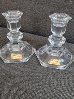 Set van 2 kandelaars Vintage Inn loodkristal, Ophalen of Verzenden