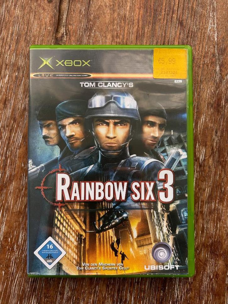 Tom Clancy’s Rainbow Six – Xbox Game, Spelcomputers en Games, Games | Xbox Original, Zo goed als nieuw, Shooter, 2 spelers, Vanaf 16 jaar