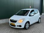 Hoge instap Opel Agila 1.2 16V AUTOMAAT 2012 Wit |Nieuwe APK, 40 €/maand, 4 cilinders, Wit, Bedrijf