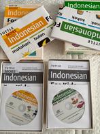 2 DVD-boxen Indonesisch leren + Flashcards & CD - Nieuw!, Ophalen of Verzenden, Nieuw, Niet van toepassing