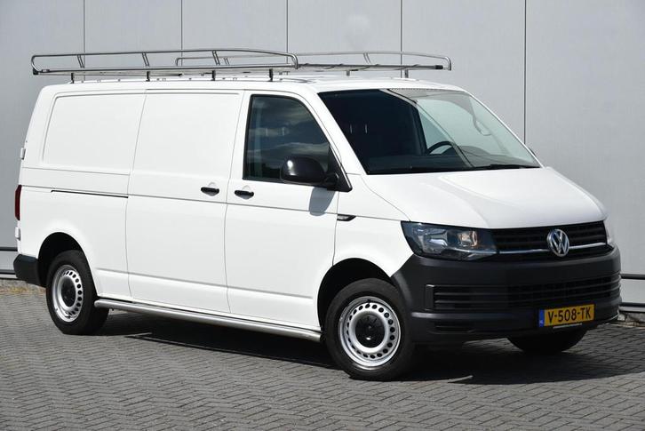 Volkswagen Transporter 2.0 TDI L2H1 Airco Alarm Trekhaak E6, Auto's, Bestelauto's, Bedrijf, Te koop, ABS, Airbags, Airconditioning