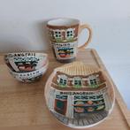 Frans servies HUISJES, snoeppot, schaaltjes, beker, v.a €1,-, Overige typen, Nieuw, Ophalen of Verzenden, Overige stijlen