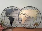wanddecoratie wereldkaart intratuin, Ophalen, Nieuw