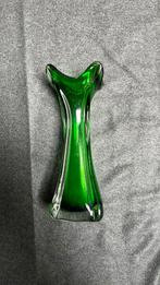 Groen vaasje murano stijl, Ophalen of Verzenden