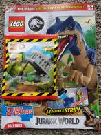 Tijdschrift: Lego Jurassic World 4 - 2025 + mini-set (nieuw), Kinderen en Baby's, Speelgoed | Duplo en Lego, Ophalen of Verzenden
