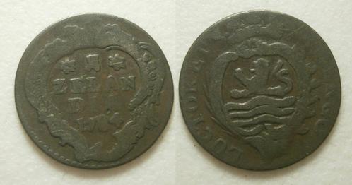 Zeeland Duit 1784, Postzegels en Munten, Munten | Nederland, Losse munt, 1 cent, Vóór koninkrijk, Ophalen of Verzenden