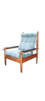 Vintage eiken lounge chair Frankrijk 1960s, Huis en Inrichting, Slaapkamer | Bedden, Ophalen, P, Eenpersoons, P