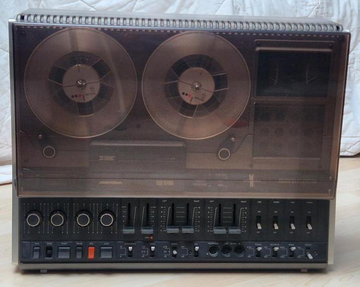 Aristona EW 5506 Bandrecorder - Vintage!, Audio, Tv en Foto, Bandrecorders, Bandrecorder, Met stofkap, Met banden, Ophalen