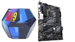 Mobo combo Intel i9-9900K + Gigabyte B360 HD3P, Computers en Software, Processors, LGA 1151, Intel Core i9, Zo goed als nieuw