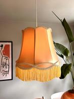 2 vintage hanglampen met franjes, Huis en Inrichting, Vintage, Ophalen of Verzenden, Zo goed als nieuw, Stof