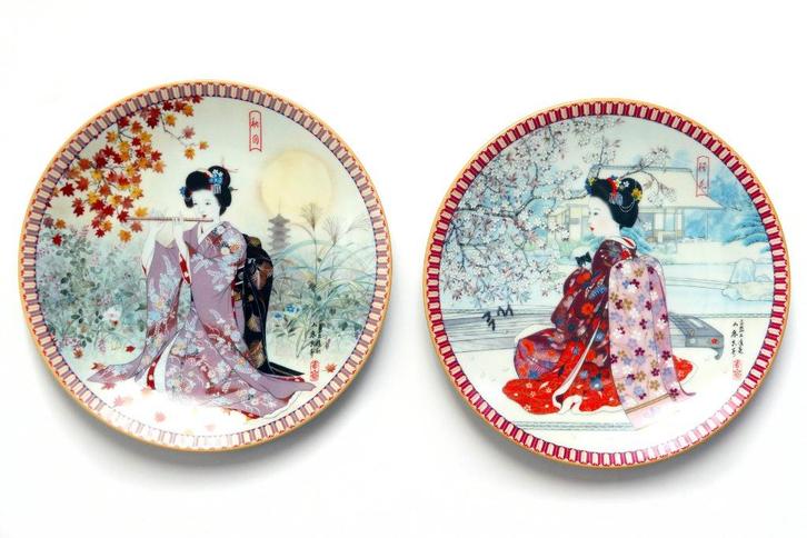 sierborden "Poetic Visions of Japan", Huis en Inrichting, Woonaccessoires | Overige, Nieuw, Ophalen of Verzenden