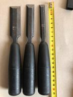 Steekbeitels 3 stuks antieke beitel kijk foto’s, Ophalen of Verzenden