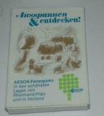 Luciferdoosje Aegon Ferienparks, Verzamelen, Ophalen of Verzenden, Zo goed als nieuw, Luciferdoosjes of -merken