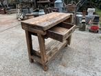 Timmermanswerkbank of badkamer meubel of sidetable, Ophalen