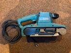 Makita 9404 bandschuurmachine 220/230v, Doe-het-zelf en Verbouw, Gereedschap | Schuurmachines, Ophalen of Verzenden, Zo goed als nieuw