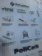 Nieuwe polycarbonaatplaat 7 laags 18mm (bijv vijverkap), Tuin en Terras, Ophalen of Verzenden, Nieuw, Rechthoekig