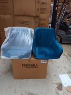 Nieuwe Blauwe Stoelen, Huis en Inrichting, Stoelen, Ophalen, Nieuw, Blauw, Vijf, Zes of meer stoelen