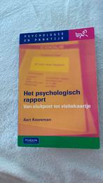A. Kooreman - Het psychologisch rapport, Boeken, Ophalen of Verzenden, Zo goed als nieuw, A. Kooreman