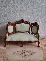 Prachtige poppenhuis 1:12 Huamei bankje, Ophalen of Verzenden, Poppenhuis