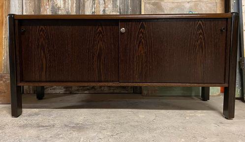 Dressoir. Vintage. Seventies. Palissander hout. Design., Huis en Inrichting, Kasten | Dressoirs, Gebruikt, 100 tot 150 cm, 50 tot 75 cm