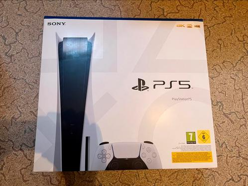 ALLEEN DE DOOS - PlayStation 5 doos met inlays en folies, Spelcomputers en Games, Spelcomputers | Sony PlayStation 5, Zo goed als nieuw